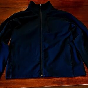 Lululemon men'sNavy Blue Zip-Up Jacket size medium gently used